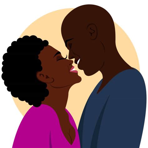 Black People Kissing Stock Vectors Istock