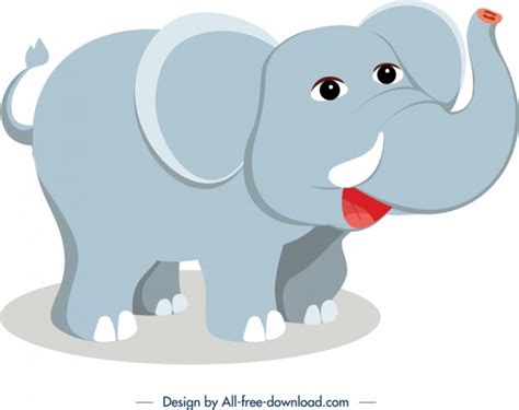 Gambar Hewan Gajah Kartun Lucu Pink Gajah Mainan Mewah Gajah Jerapah
