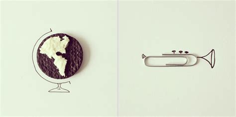 Everyday Objects Turned Into Imaginative Illustrations By Javier P Rez
