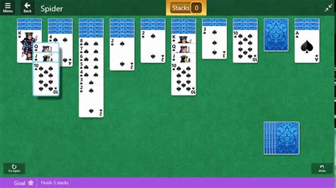 Microsoft Solitaire Collection Card Games Spider Daily Challenge