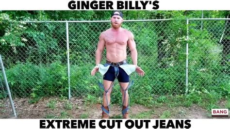 Ginger Billy Comedian Ginger Billy Extreme Cut Out Jeans Lol Funny
