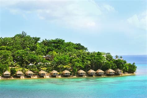 Vanuatus Favourite Island Resort Iririki Island Resort And Spa Is The
