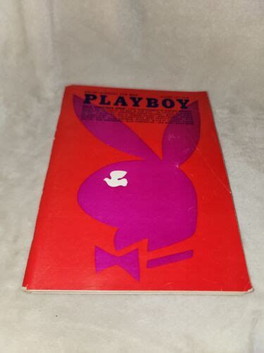 Original December 1971 Issue Of Playboy Magazine Karen Christy Roman