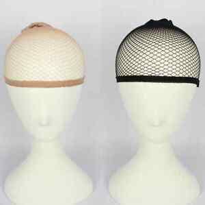 1PC MESH WIG CAP STOCKING HAIR NET SET UP WRAP HAIR UNDER A WIG Nude