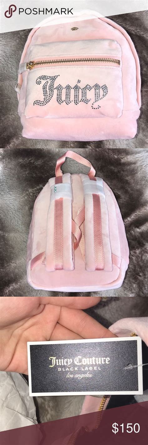 Juicy Couture Backpack Brand New W Tags Authentic Juicy Couture Pink