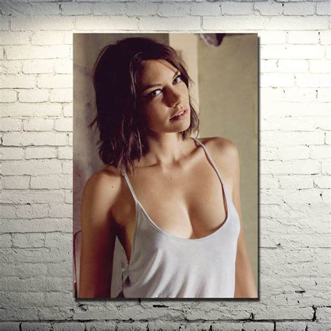 Lauren Cohan Tv Series Walking Dead Art Silk Poster Canvas Poster13x20