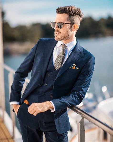 45 head turning navy blue suit ideas part chic styles for a classic man