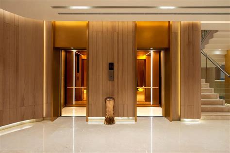 Levele 105 Elevator Interiors With Customized Panel Layout Minimal