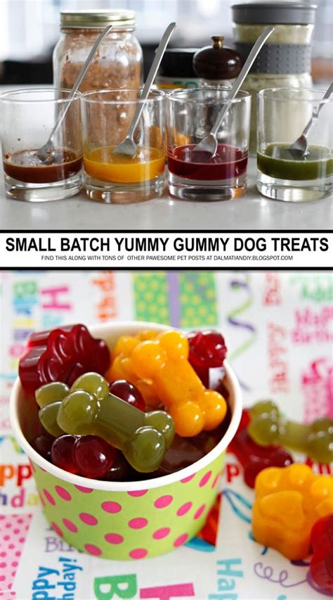 • 2lb chicken blend made on 2. Multi-Coloured/Flavoured Small Batch Gummy Dog Treats ...