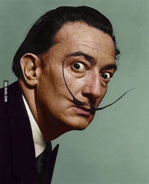 Picture Of Salvador Dali In Color Salvador Dali Salvador Dali