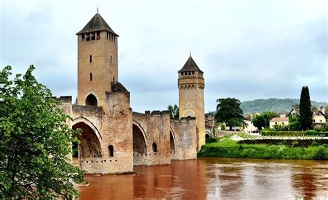 Valentré The Fortified Devils Bridge Of Cahors France