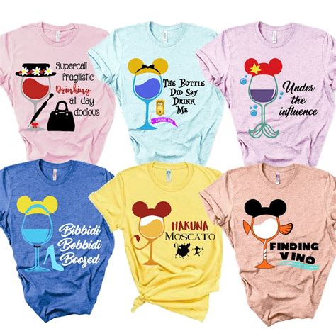 Disney Shirts For Women Disney Shirts Disney Drinking Etsy