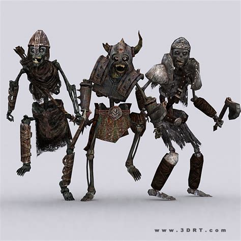 Dark Bones Zombie Skeletons