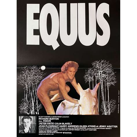 Equus French Movie Poster X In
