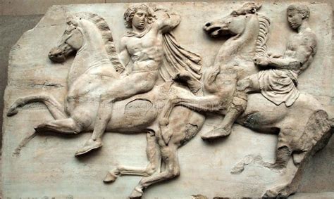 The parthenon frieze, part 1 (ancient art podcast 10). Parthenon Frieze, Elgin Marbles Stock Photo - Image: 51416884