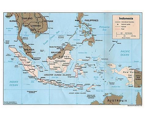 Maps Of Indonesia Detailed Map Of Indonesia In English Tourist Map