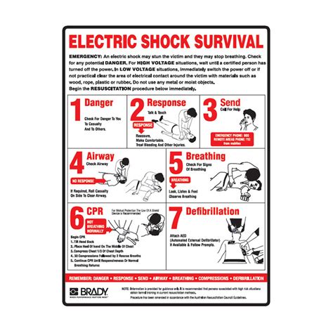 Electrical Shock High Reselution Posters Signs And Labels 600x420mm