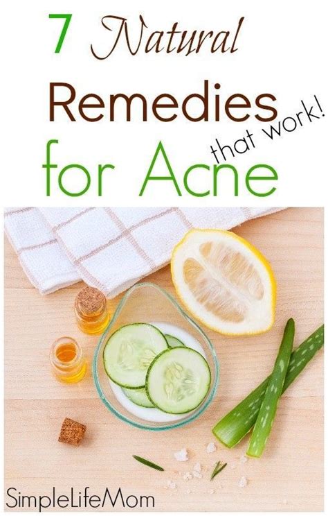 7 Natural Remedies For Acne Natural Acne Remedies Acne Remedies