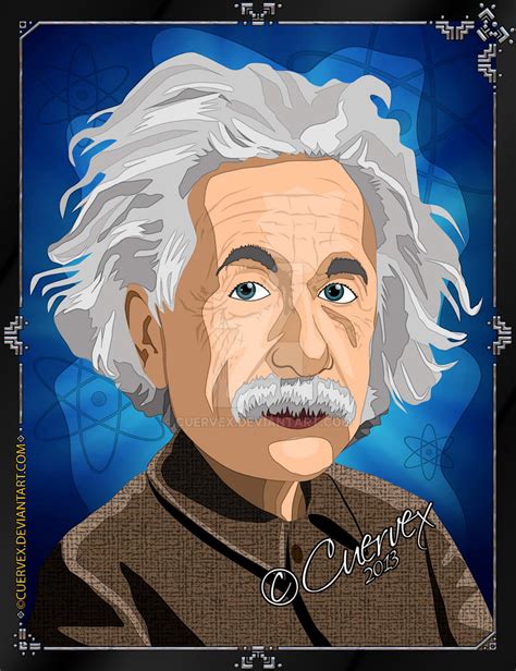 Albert Einstein Cartoon By Cuervex On Deviantart