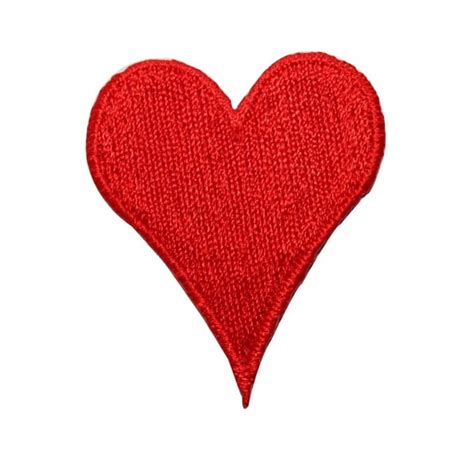 id 3647 heart symbol patch love valentine s day embroidered iron on applique