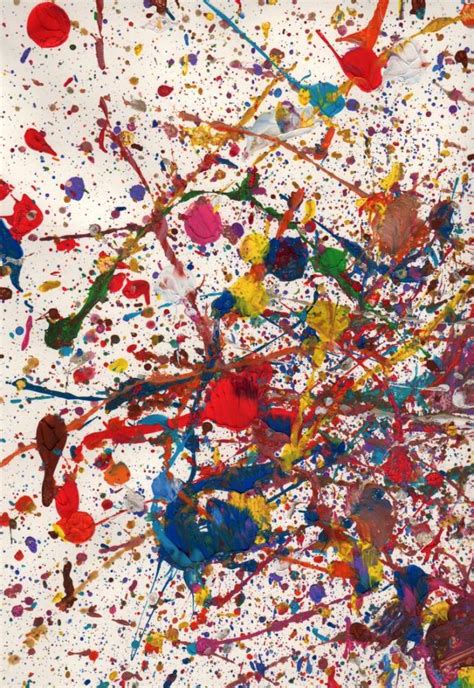 Jackson Pollock Shimmering Substance