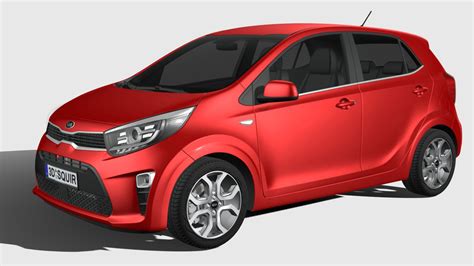 Kia Picanto 2021 Buy Royalty Free 3d Model By Squir3d Squir3d