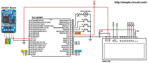 Ds3231 Rtc With Alarms And Temperature Monitor Using Mikroc