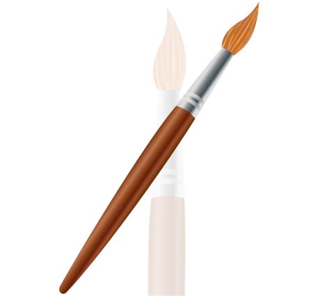 Paintbrush Purple Paint With Paint Brush Clip Art At Vector Clip