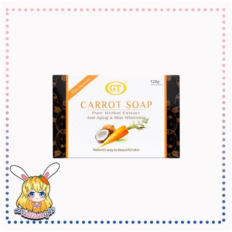 Onhand Gt Carrot Soap 120 Grams3x120 Grams1500 Grams Shopee