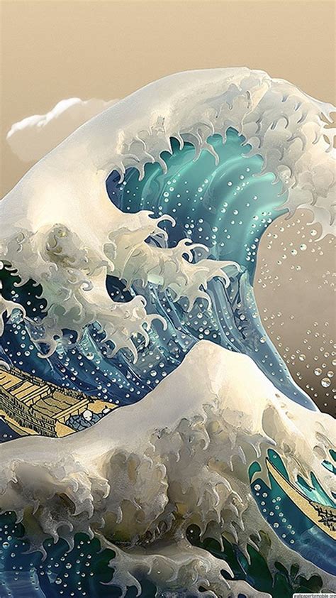10 Japanese Great Wave Wallpaper Background