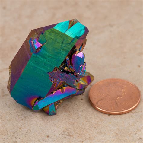 Aura Crystals Rainbow Quartz Cluster Aura Crystals Llc