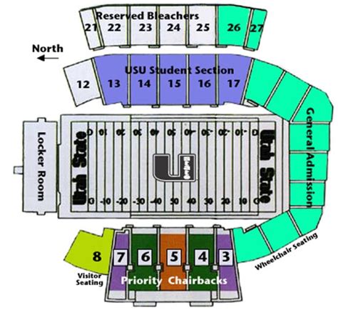 Utah Stadium Seating Chart