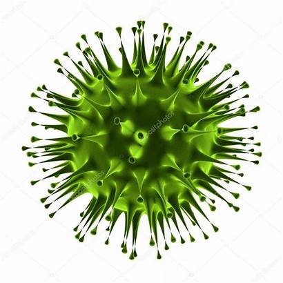 Virus Microscope Under Clipart Closeup Influenza Flu