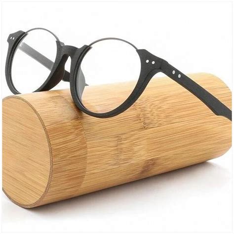 Moo Mens Wooden Eyeglasses Frame Hd056 In 2020 Wooden Eyeglass
