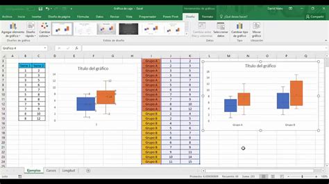 Gráfica de Caja en Microsoft Excel 2016 YouTube