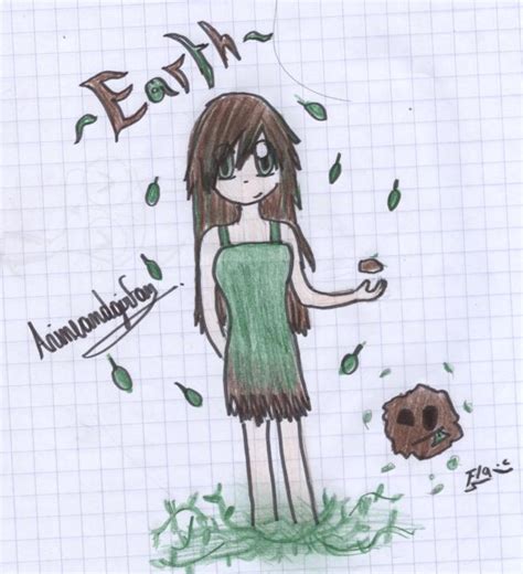 Anime Girl Earth By Animeandgirfan On Deviantart