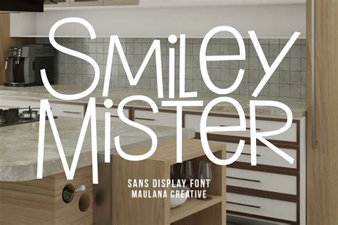 Mister Smiley Font By Maulana Creative · Creative Fabrica