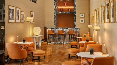 Luxury Hotel Lounge In Rome Bulgari Hotel Roma