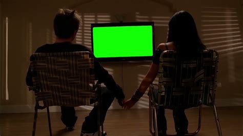 Jesse And Jane Watching Tv Green Screen Youtube