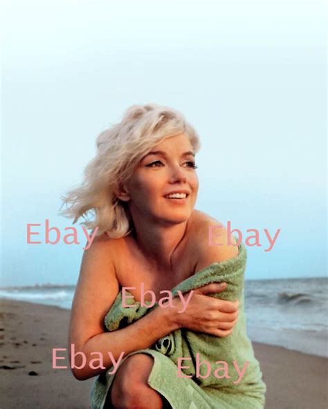 Marilyn Monroe Unseen Nude Schwimmen Schießen 1 Rare 8x10 Fine Art