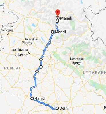 Delhi to manali distance is 540 km and is 12 hours journey. Travel Delhi to Manali by Road | Distance & Time for Delhi ...