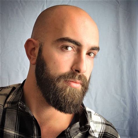 Pin By Mark M On Beards Bald With Beard Bald Head With Beard Beard Styles For Men
