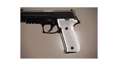 Hogue Sig Sauer P226 Handgun Grip Dak Checkered Aluminum Brushed