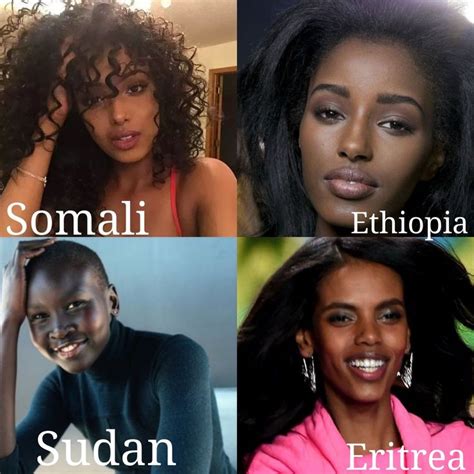 Ethiopia Eritrea Habesha Sudan Somali Alek Wek Grace Mahary African Beauty African