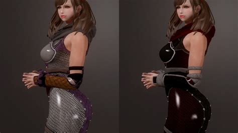 【skyrim】ayane armor doa port tre maga