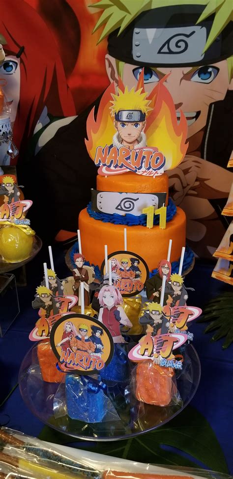 Naruto Birthday Table Decorations Narutody