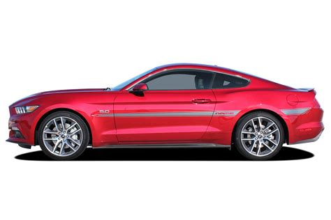 2018 2019 2020 2021 2022 Ford Mustang Body Decals Lance Side Stripes