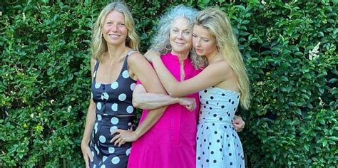 They give us emotional support and security. Gwyneth Paltrow Is Twinning With Her Mom and Daughter in ...