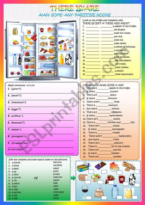 Countable And Uncountable Nouns Part 2 Esl Worksheet By Miss Sil