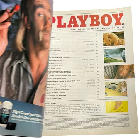 Playboy July 1991 Wendy Kaye Centerfold On EBid United States 207957403